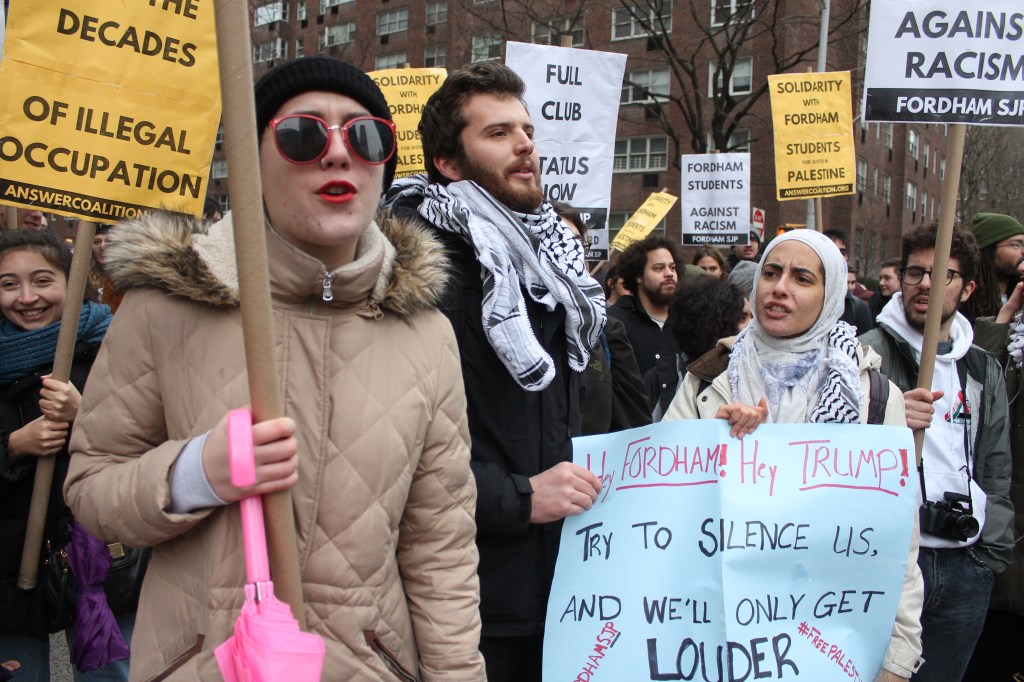 Fordham’s Arbitrary and Capricious War on Students for Justice in Palestine